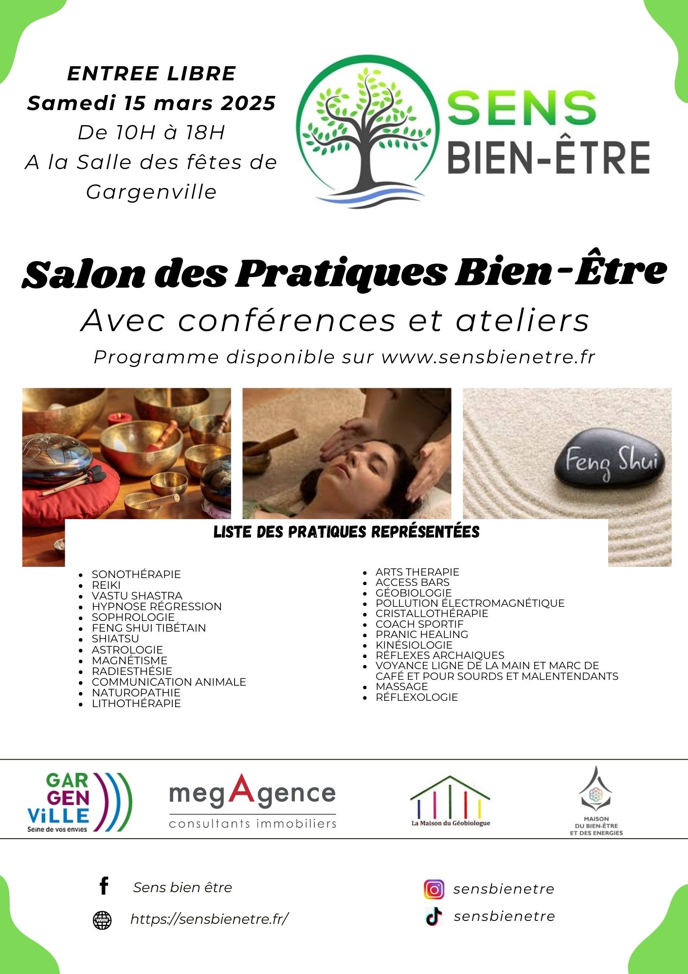 Flyers salon sens bien-être